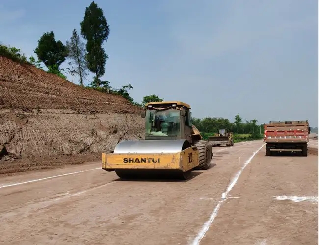 运粮湖管理区道路施工